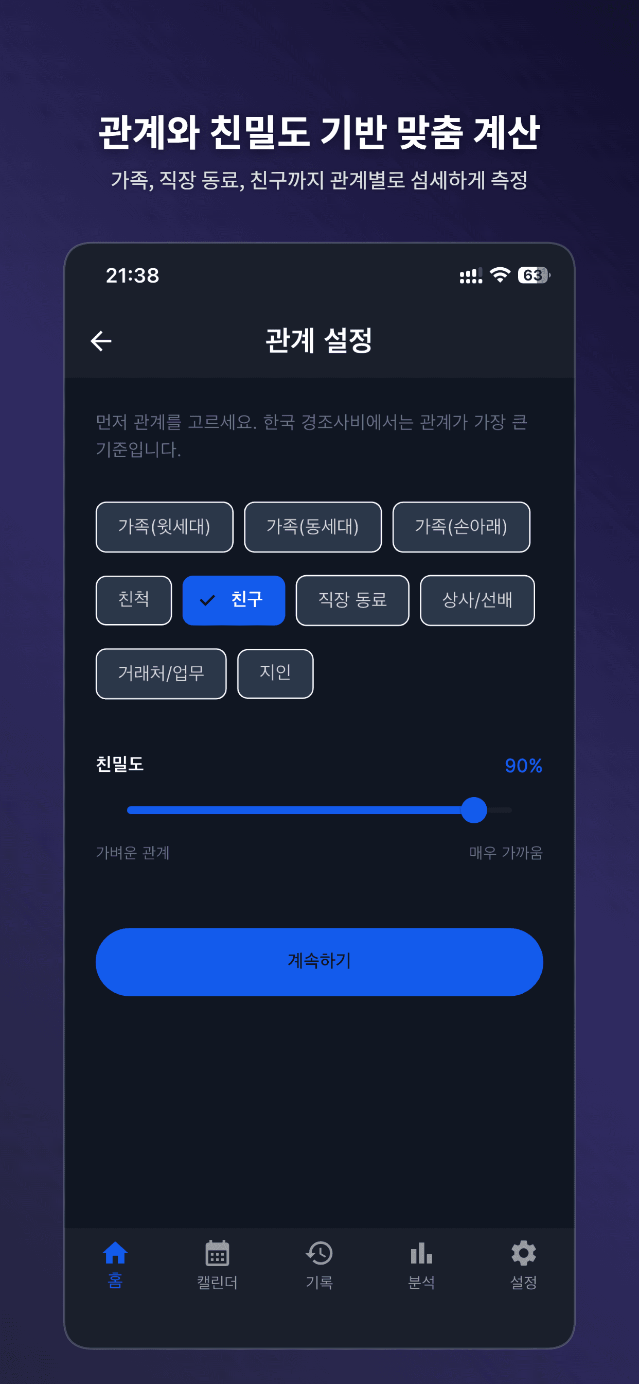Amount Recommendation