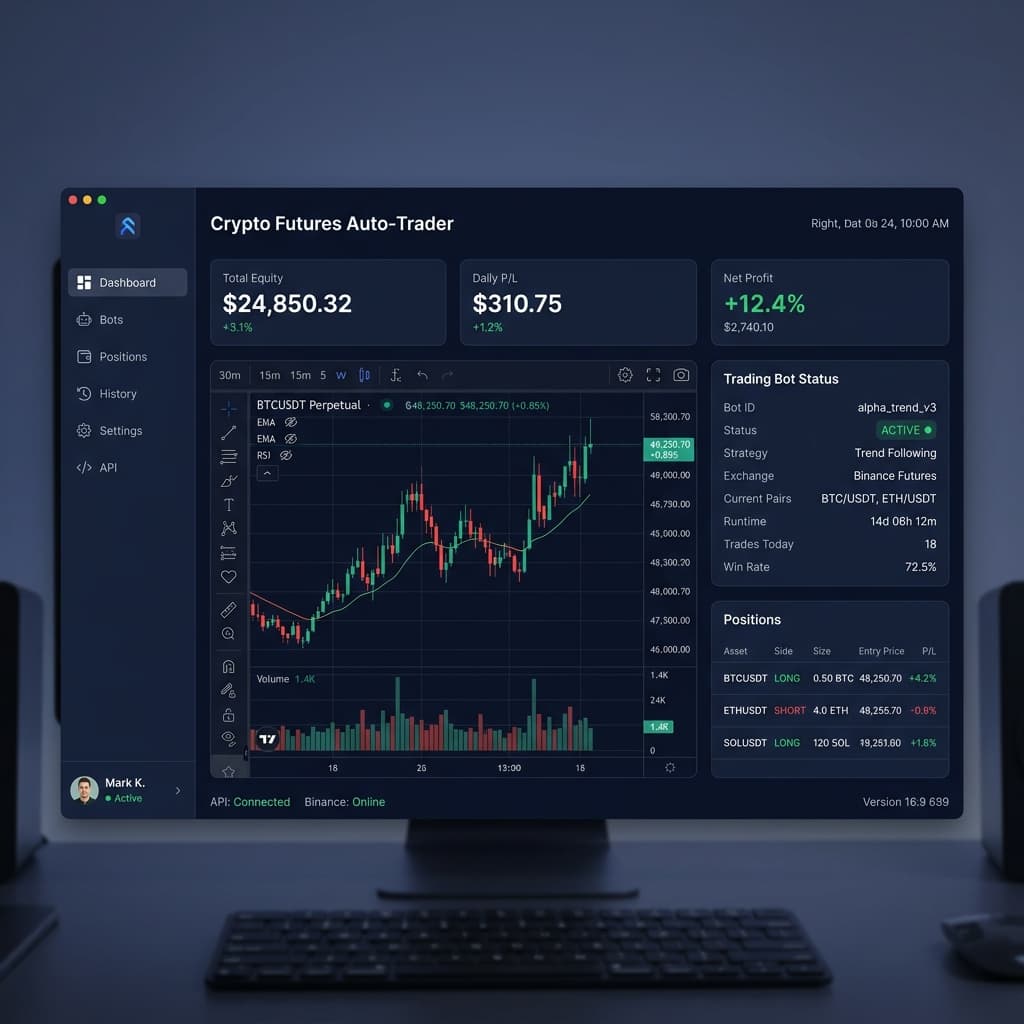 Crypto Futures Auto Trading App